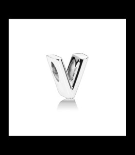 PANDORA Charm Alphabet Lettre V