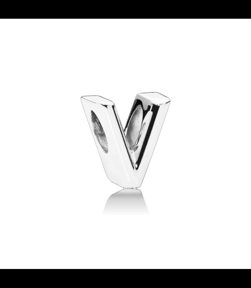 PANDORA Charm Alphabet Lettre V