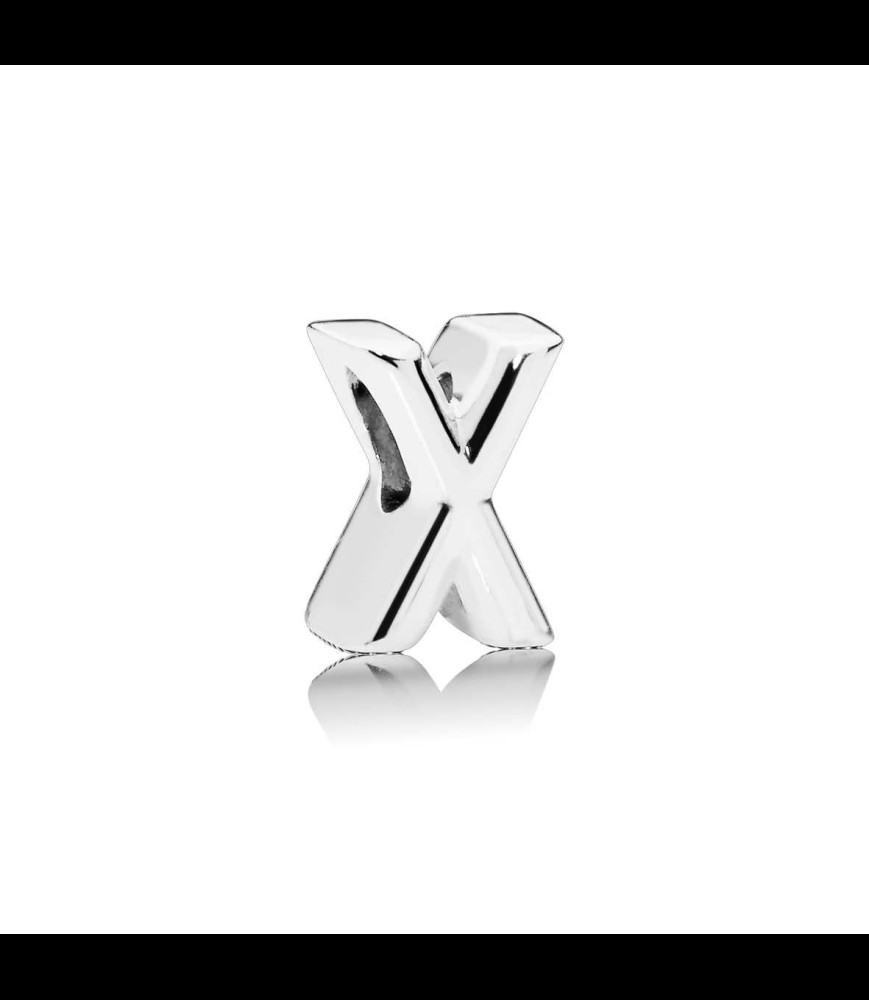 PANDORA Charm Alphabet Lettre X