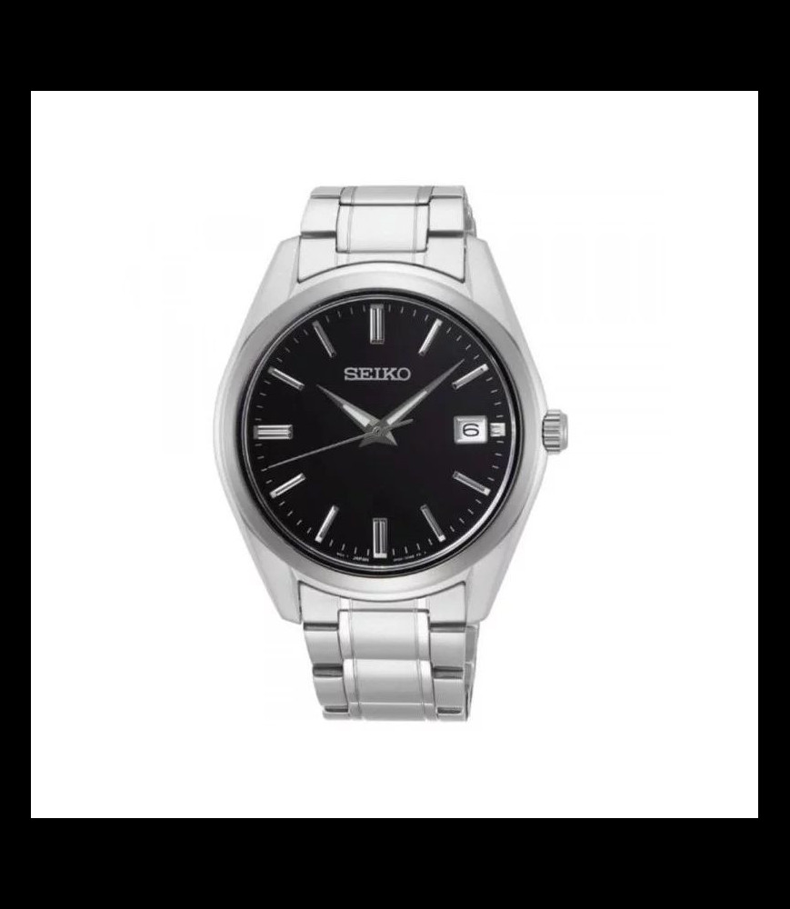 SEIKO Montre Seiko Classique en Acier Argenté
