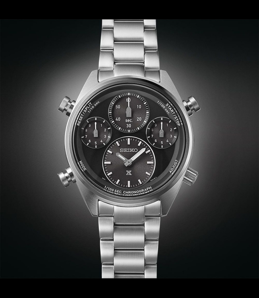 SEIKO Montre PROSPEX Chronographe Quartz Solaire