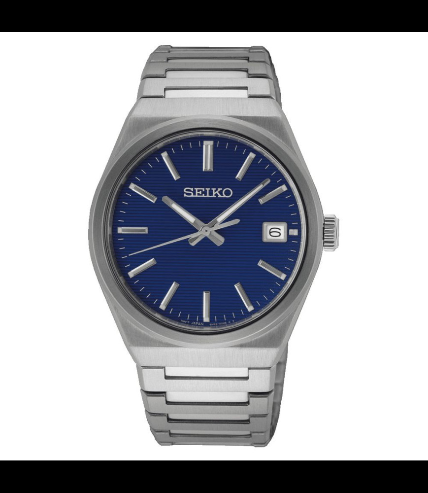 SEIKO Montre quartz Homme Classique Bleu foncé