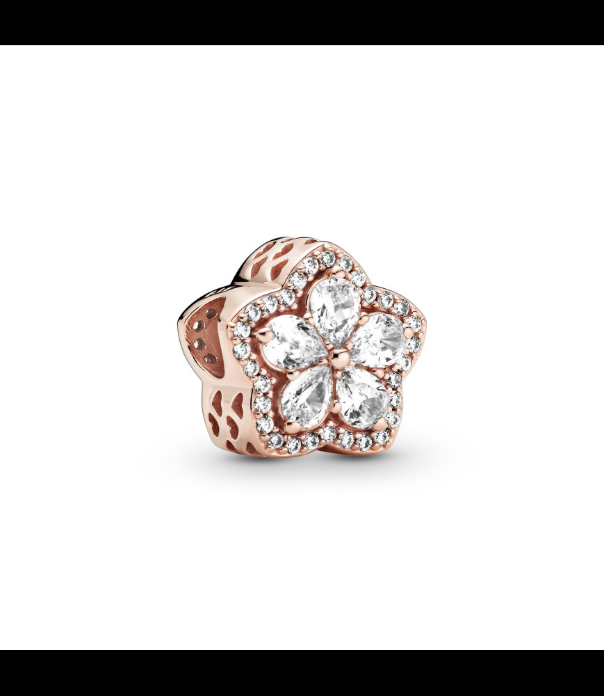 PANDORA Charms ajouré soleil, étoiles et lune métal rose gold