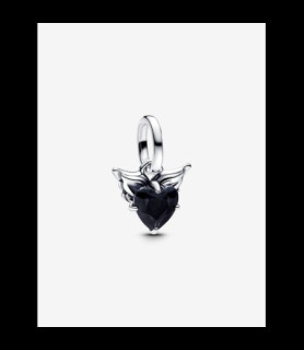 PANDORA Mini Charm Pendant Cœur Ailé