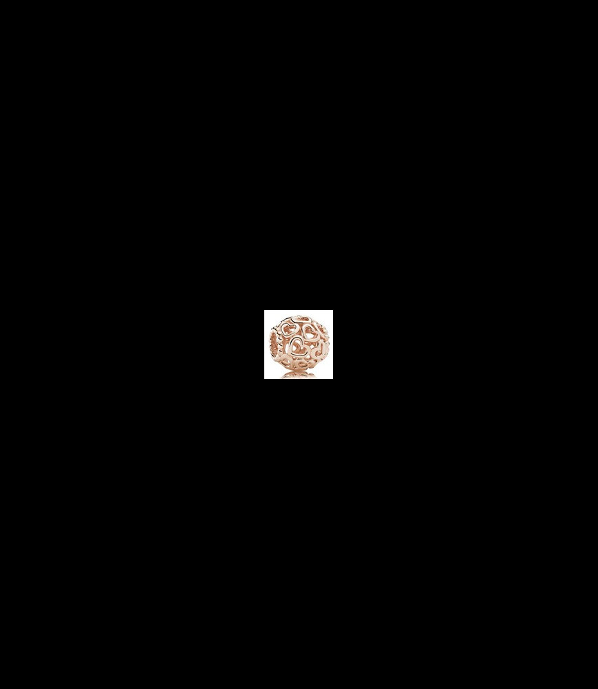 PANDORA charms boule coeurs rose gold