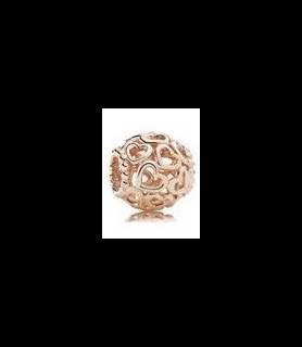 PANDORA charms boule coeurs rose gold