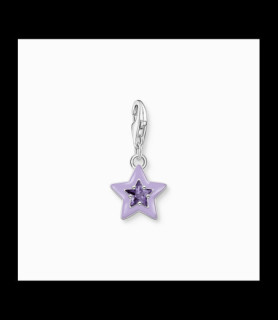 THOMAS SABO Charms étoile violette
