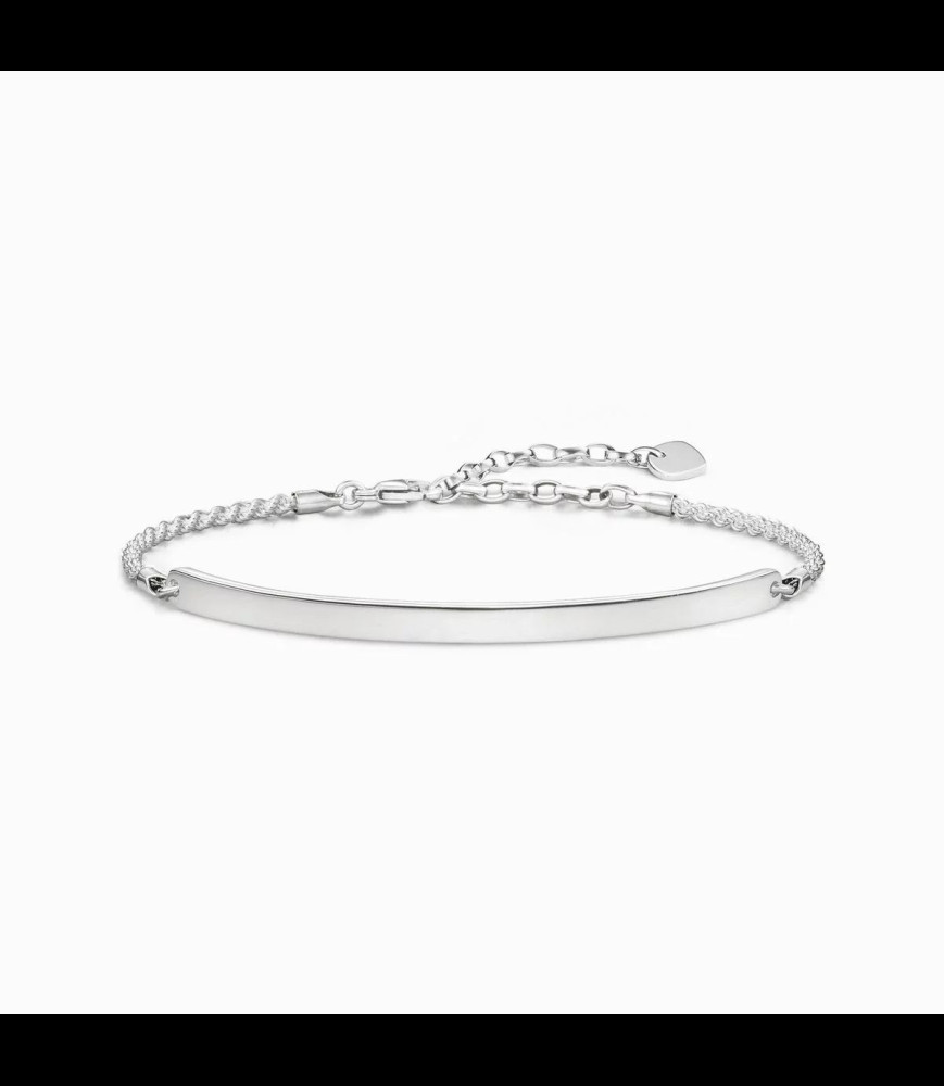 THOMAS SABO Bracelet argent maille corde