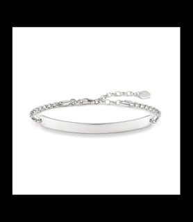THOMAS SABO Bracelet argent maille pop corn