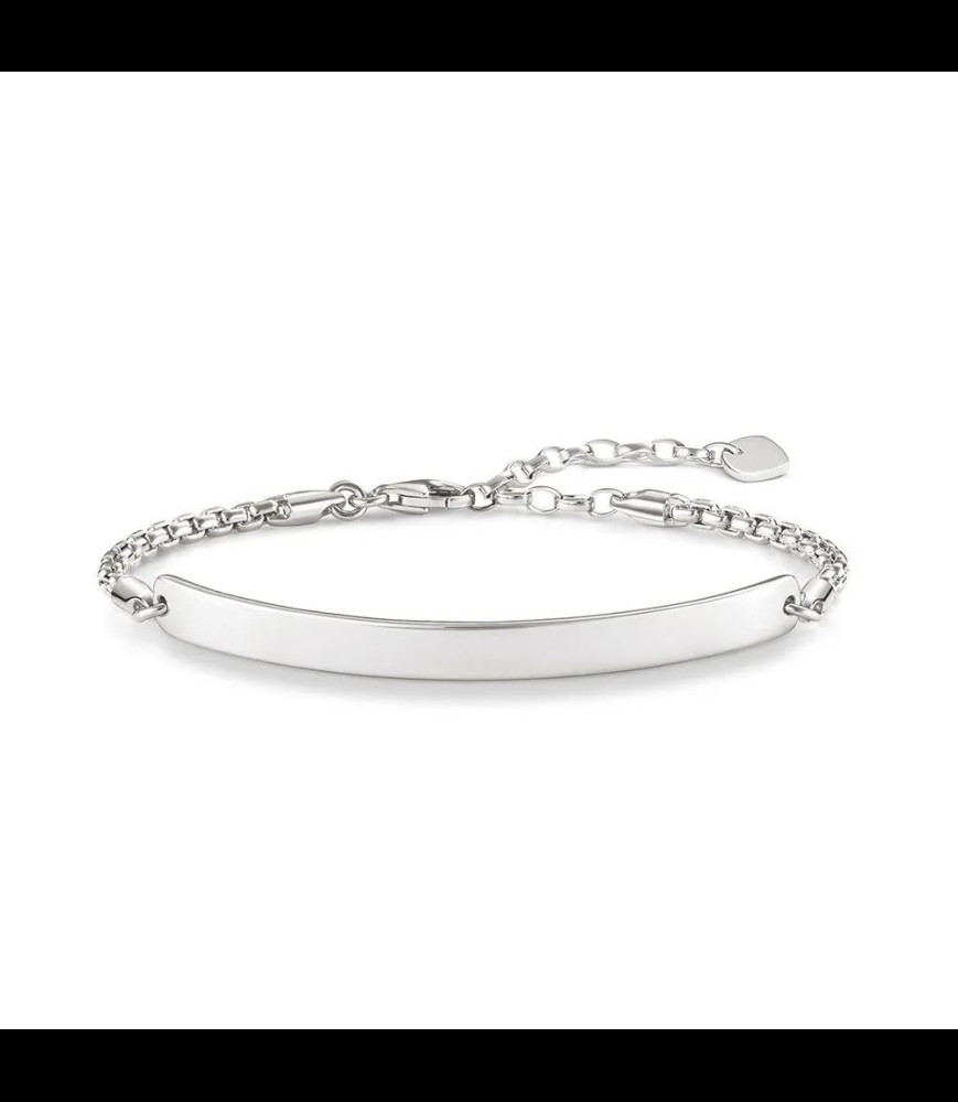THOMAS SABO Bracelet argent maille pop corn